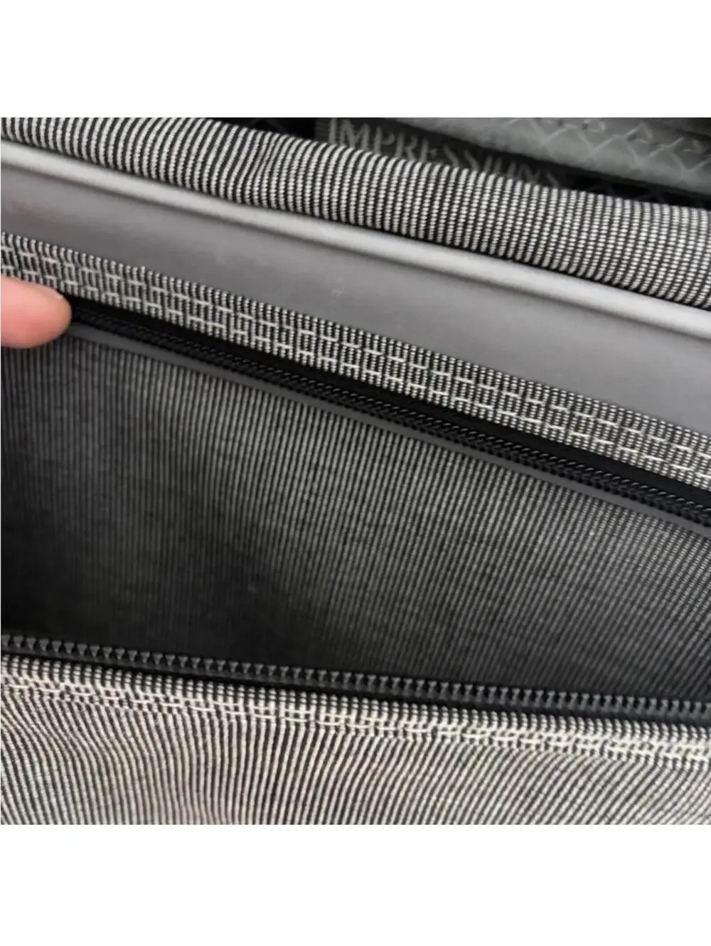 Vintage Impressions carry-on luggage